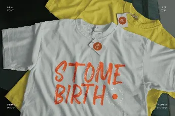 Stome Birth Demo font