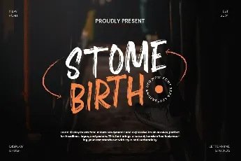 Stome Birth Demo font