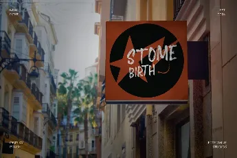 Stome Birth Demo font