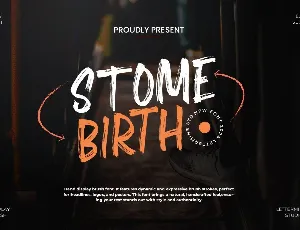 Stome Birth Demo font