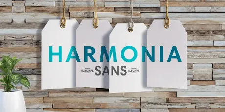 Harmonia Sans font