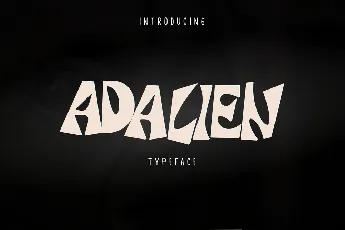 Adalien font