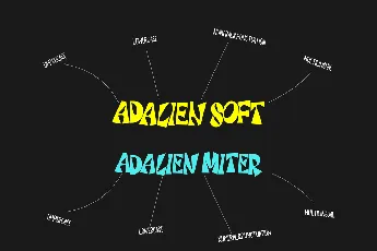 Adalien font