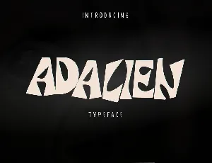 Adalien font