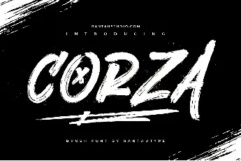 Corza font