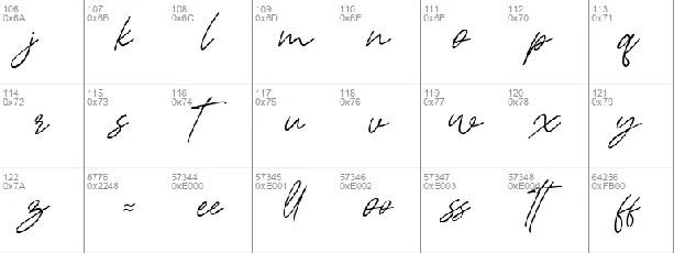 Krettany Signature font