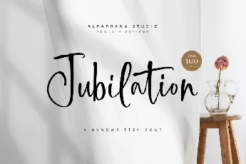 Jubilation font