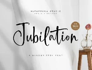 Jubilation font