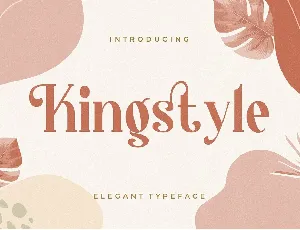 Kingstyle font