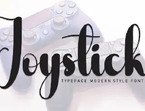 Joystick Script font