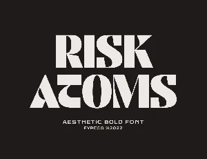 Risk Atoms font