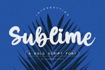 Sublime font