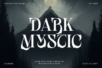 Dark Mystic font