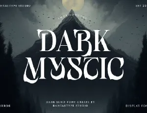 Dark Mystic font