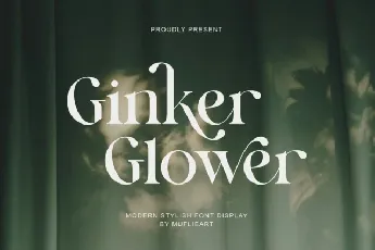 Ginker Glower font