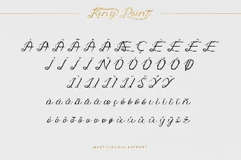 King Point Demo font