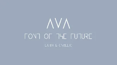 AVA font