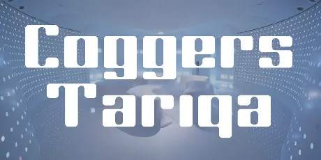 Coggers Tariqa font