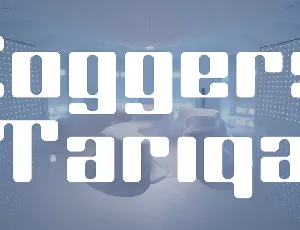 Coggers Tariqa font