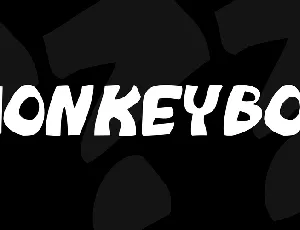 Monkeyboy font