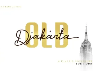 Old Djakarta Duo font