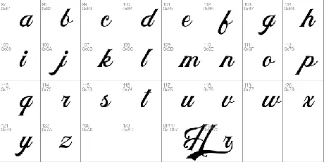 Holster font