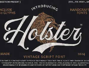 Holster font