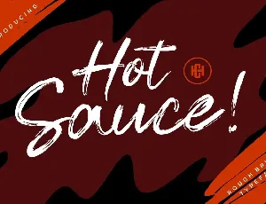 Hot Sauce font