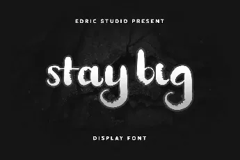 Stay BIG Demo font