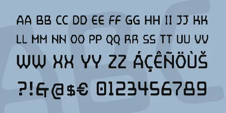 Mainframe font