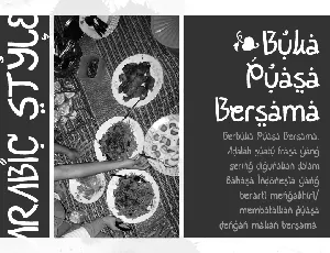 Buka Puasa Bersama font