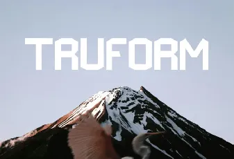 Truform font