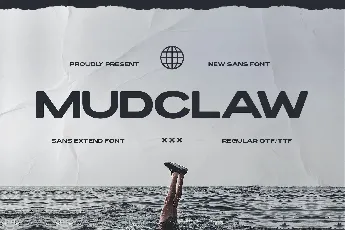 Mudclaw font