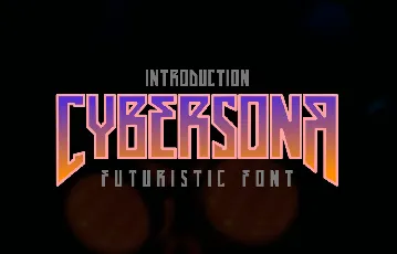 Cybersonr font