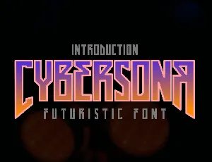 Cybersonr font