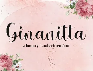 Ginanitta font