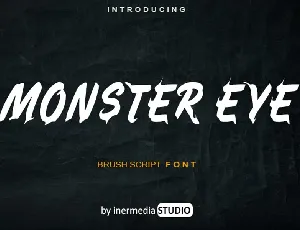 Monster Eye font