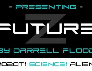 Future Z font