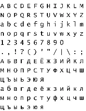 Lucida Console font