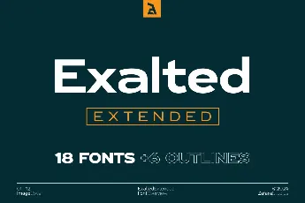 Exalted Ex DEMO font