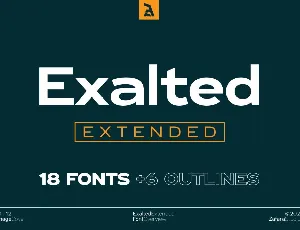 Exalted Ex DEMO font