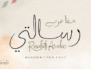 Resalati Arabic font