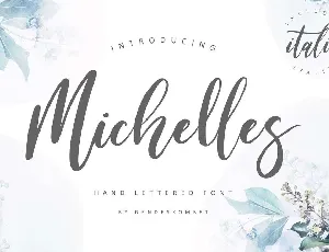 Michelles Script Free font