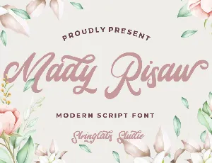 Mady Risaw font