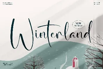 Winterland font