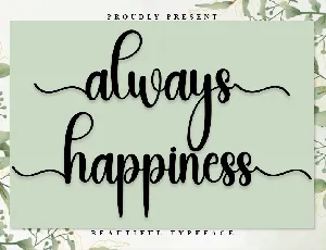 Always Happiness font