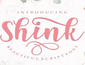 Shink font