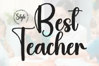 Best Teacher Script font