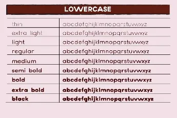 Erigo Family font