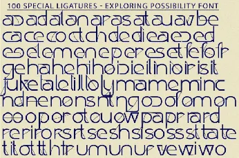 Exploring Possibility font